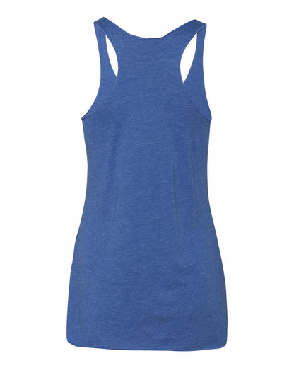 Next Level Women’s Triblend Racerback Tank 6733 #color_Vintage Royal