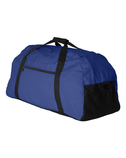 Augusta Sportswear Large Ripstop Duffel Bag 1703 #color_Royal/ Black