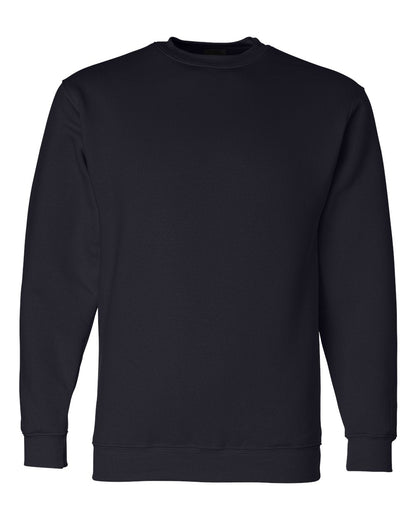 Bayside USA-Made Crewneck Sweatshirt 1102 #color_Navy