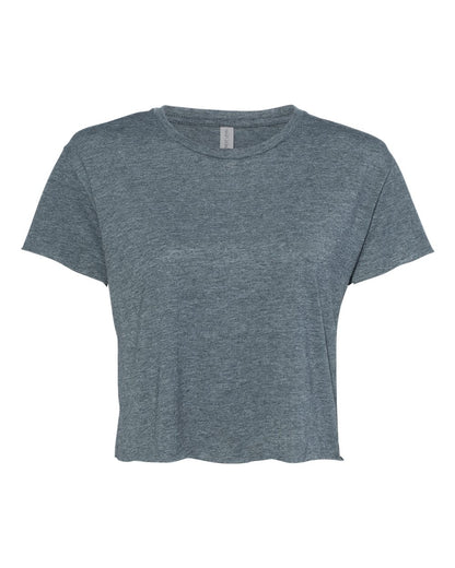 Next Level Women's Festival Crop Top 5080 #color_Antique Denim