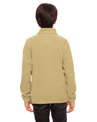Team 365 Youth Campus Microfleece Jacket TT90Y #colormdl_Sport Vegas Gold