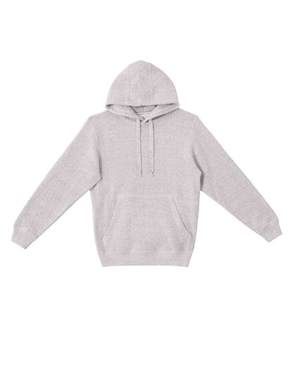 Lane Seven Unisex Nantucket Hooded Sweatshirt LS11001 #color_Salt and Pepper
