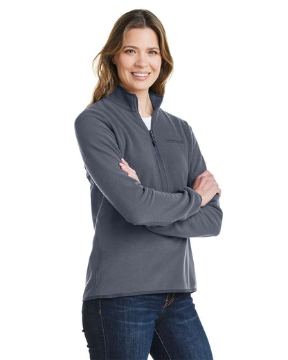 Marmot Women's Rocklin Half-Zip Jacket M12403 #colormdl_Steel Onyx