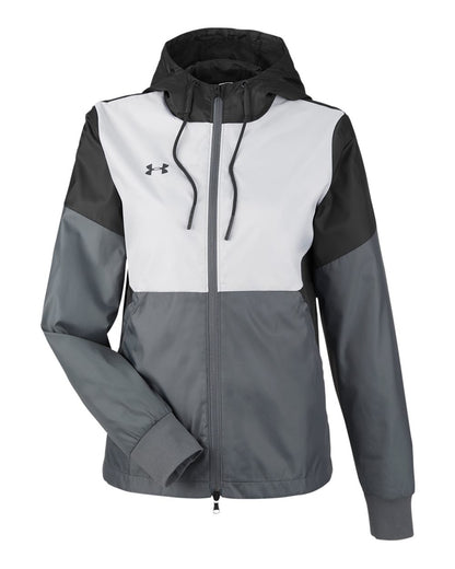 Under Armour Women's Team Legacy Jacket 1359348 #color_Black/ Black