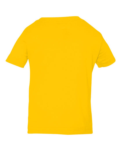 Rabbit Skins Infant Fine Jersey Tee 3322 #color_Yellow