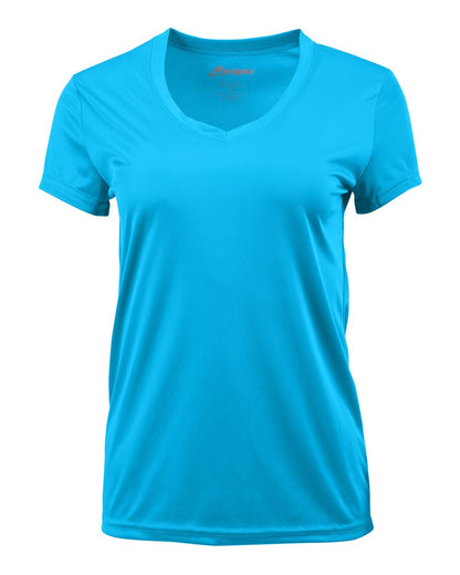 Paragon Women's Vera V-Neck T-Shirt 203 #color_Turquoise