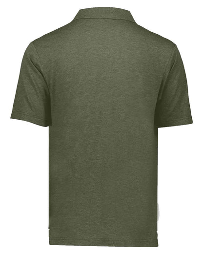Holloway Men's Repreve® Eco Polo 222575 #color_Olive Heather