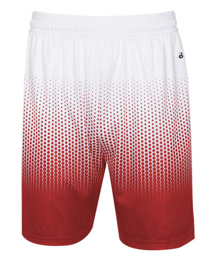 Badger Hex 2.0 Shorts 4221 #color_Red