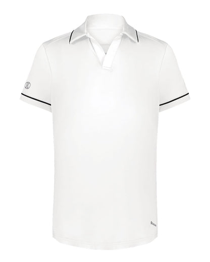 Holloway Women's CoolCore® Polo 222701 #color_White/ Black