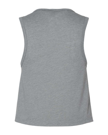 Next Level Women's Festival Crop Tank 5083 #color_Heather Grey