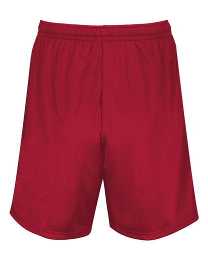 Augusta Sportswear Youth Modified Mesh Shorts 1851 #color_Scarlet