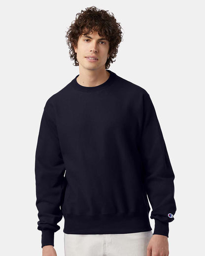 Champion Unisex Reverse Weave® Crewneck Sweatshirt S149 #colormdl_Navy