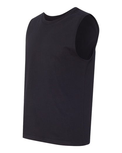 BELLA + CANVAS Jersey Muscle Tank 3483 #color_Black