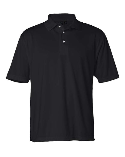 Sierra Pacific Men's Moisture Free Mesh Polo 0469 #color_Black