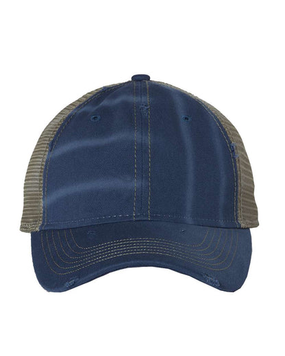 Valucap Bounty Dirty-Washed Mesh-Back Cap 3150 #color_Ocean/ Sage