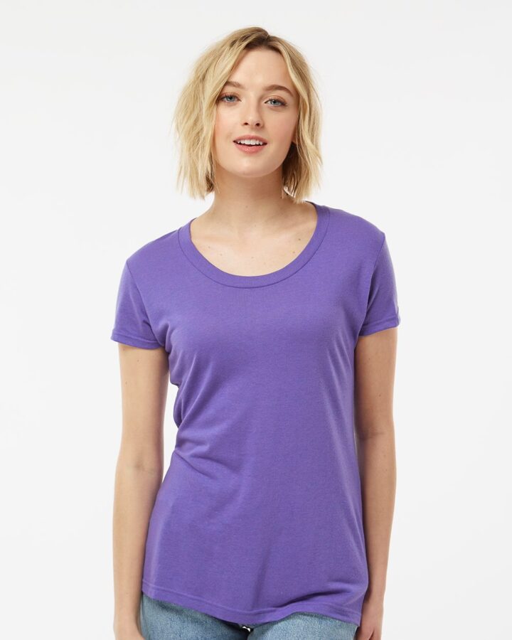 Tultex Women's Slim Fit Tri-Blend T-Shirt 253